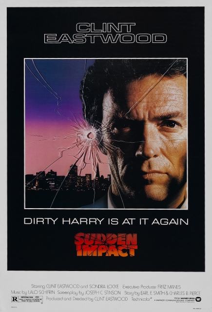 SUDDEN IMPACT- Prljavi Harry 4(1983.) poster plakat, NOV, nepresavijen