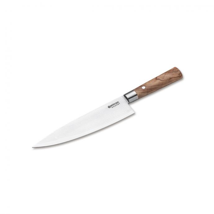 Kuhinjski nož Damascus Olive Chefov Nož Veliki 130441DAM