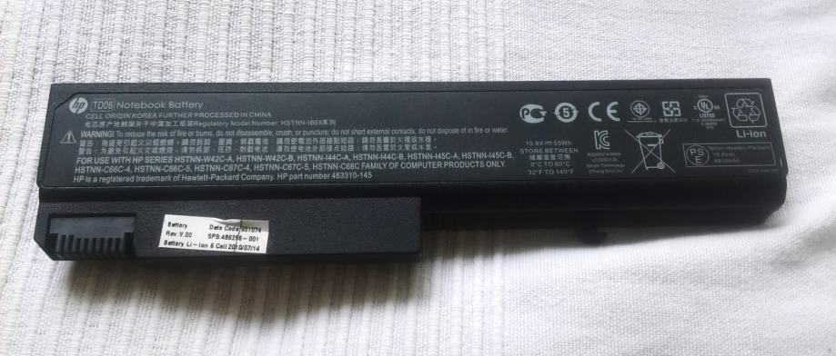 HP TD06 baterija