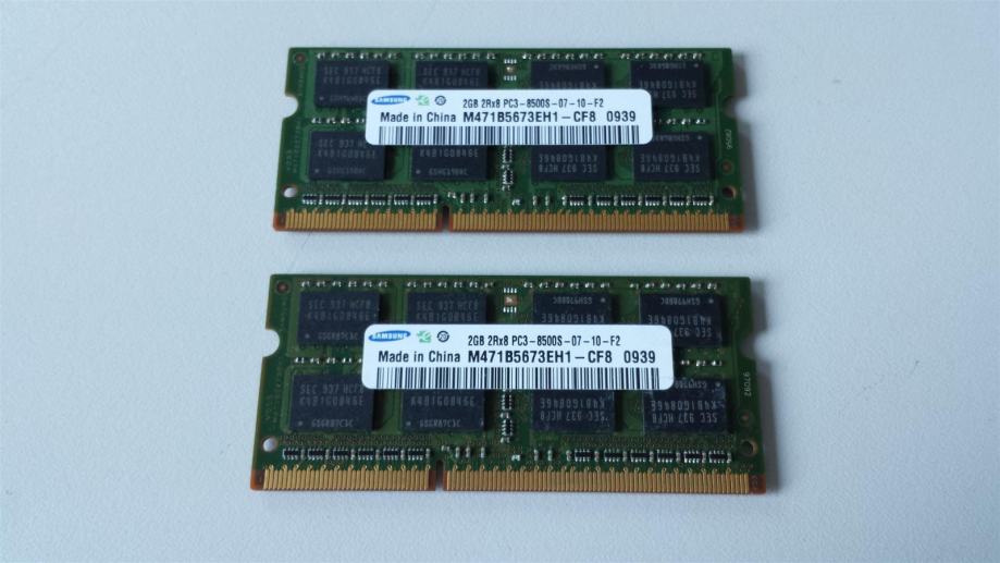Mémoire RAM DDR3 2 Go SODIMM Pour PC Portable - Module D'occasion Testé