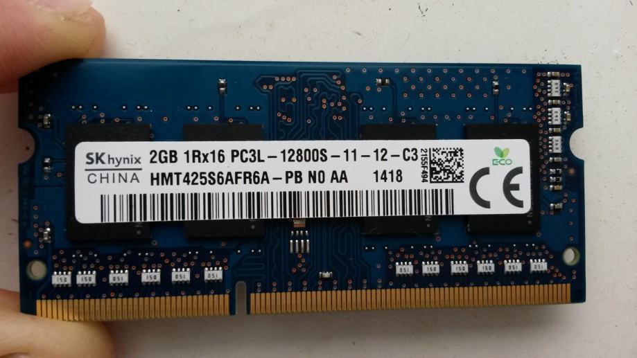 DDR3L 2GB SODIMM Za laptop
