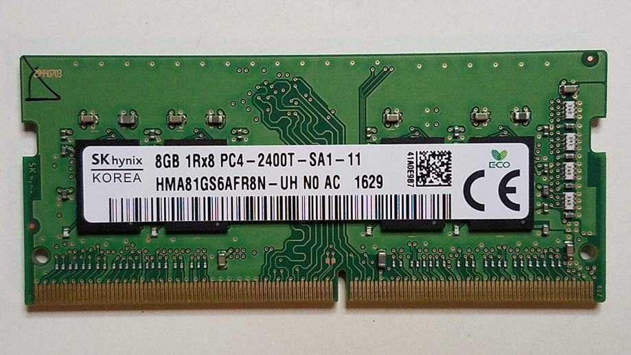 Hynix So-Dimm Ram 8GB 1x DDR4-2400 PC4-19200 | Novo | Orig. | R1 Rač.