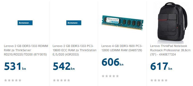 Lenovo 2 GB DDR3-1333 RDIMM RAM za ThinkServer RD210/RD220/TD200