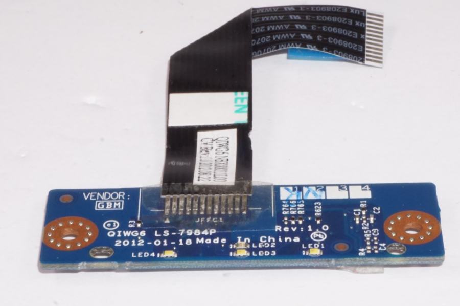 Lenovo G585 N580 G580 LS7984P Touchpad Board Mouse Button LED Board