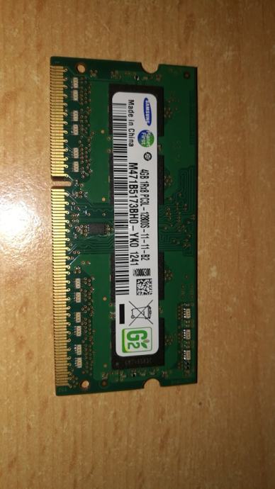 SAMSUNG RAM 4GB DDR3L