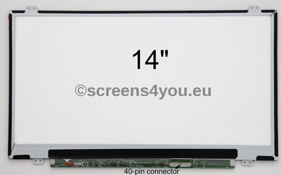 Novi slim ekran za laptop 14" LED,12 mjeseci garancije, račun
