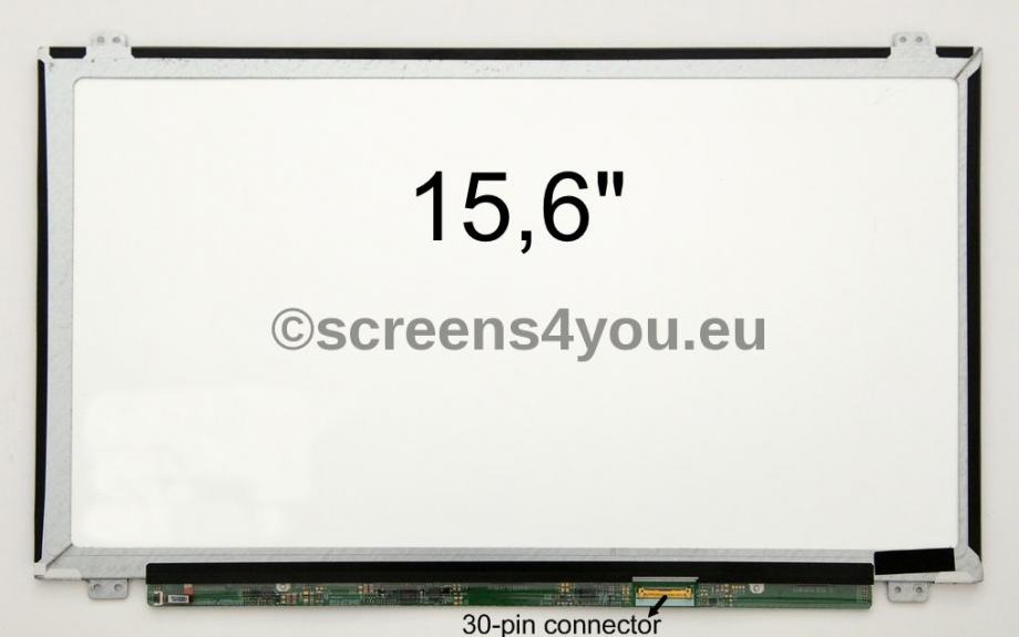 Novi slim ekran za laptop 15,6 LED 30-pin,12mjeseci garancije, račun