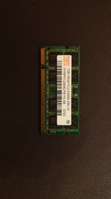 SODIMM 1GB DDR2 PC2-5300S