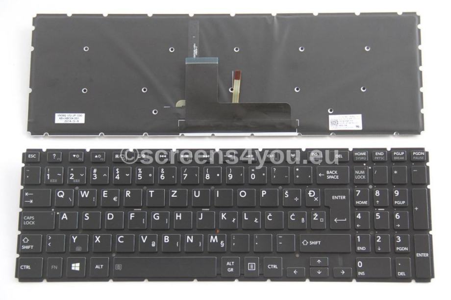 Tipkovnica za laptope Toshiba Satellite S50-B/S50D-B/S50T-B/S55-B