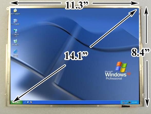 LCD 14,1"   4/3 format za starije laptope