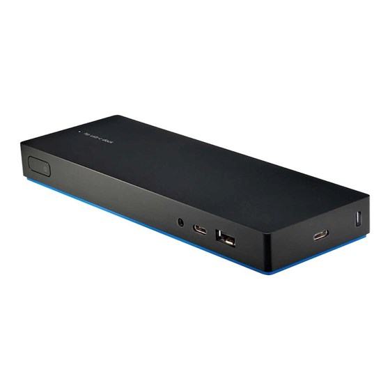 HP USB-C G4 Docking station + punjac