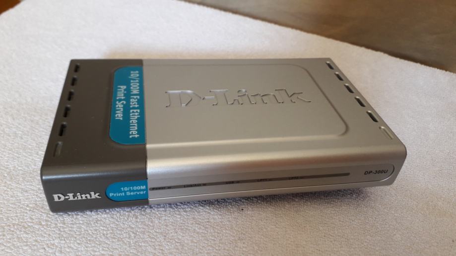 DLink print server DP300U za paralelne portove