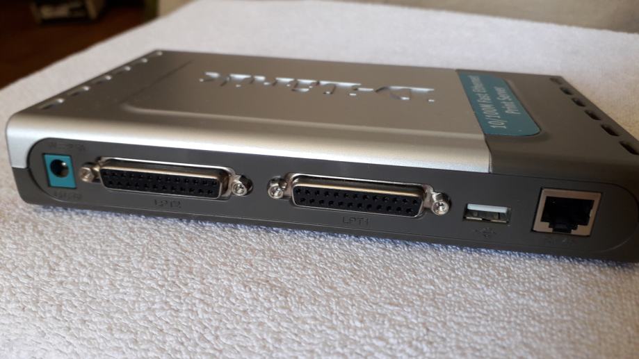 DLink print server DP300U za paralelne portove