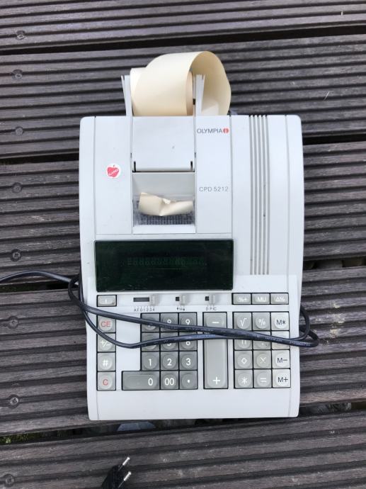 Stolni kalkulator Olympia CPD-5212 - POVOLJNO !