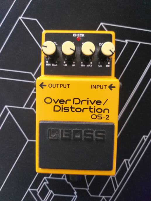 BOSS Overdrive distortion OS2