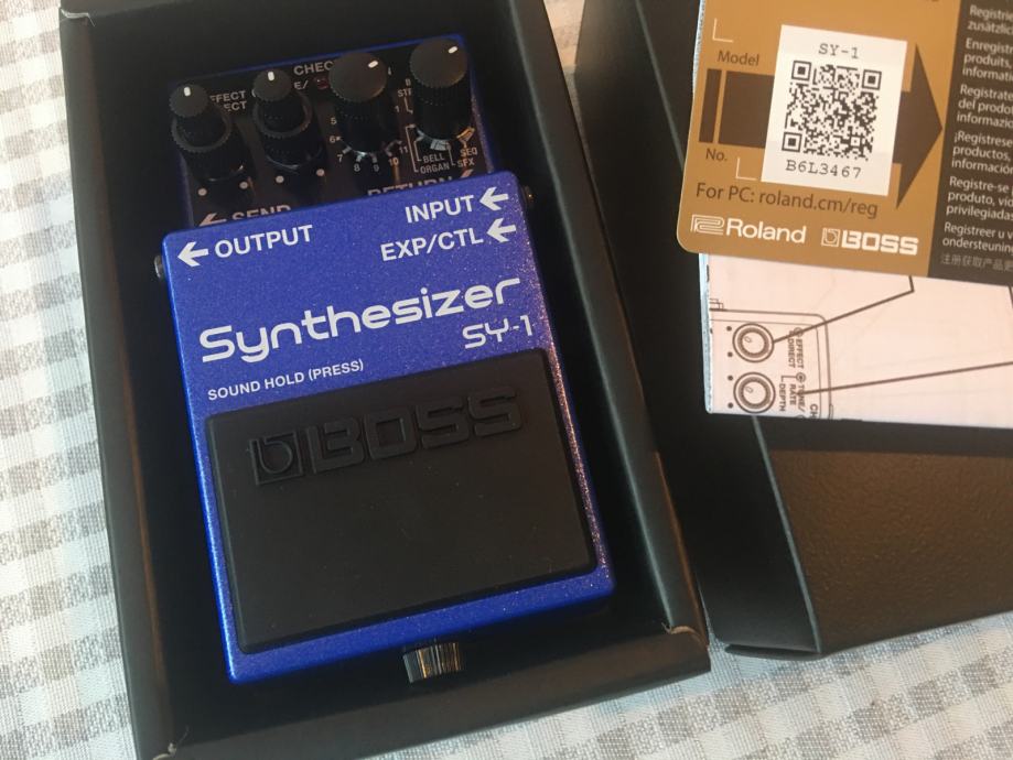 Boss SY-1 synth pedala za gitaru ili bass SNIŽENO!