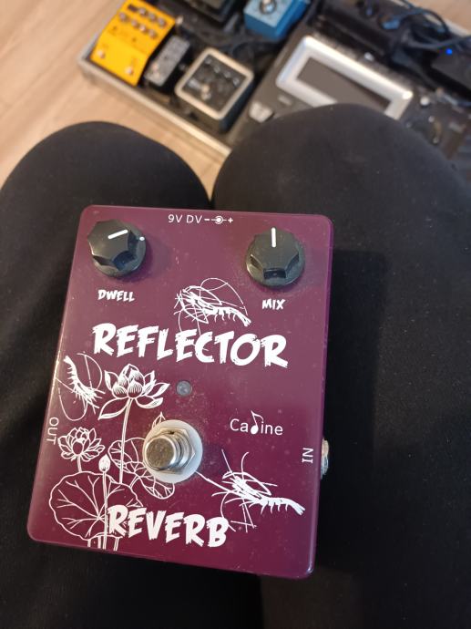 Caline reverb pedala