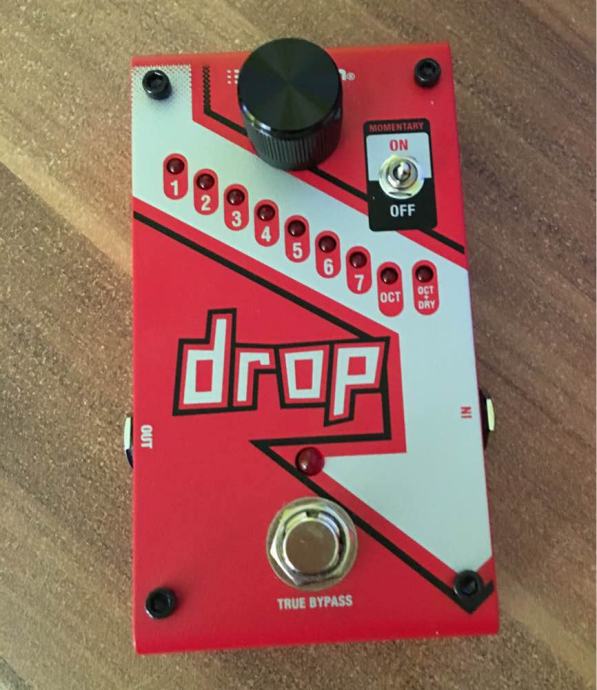 Digitech The Drop polyphonic drop tune pedal NOVO