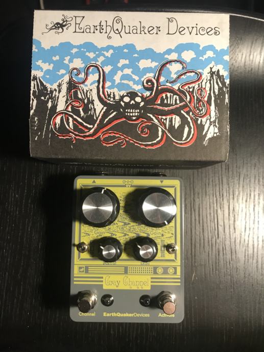 Gray Channel Earthquaker Devices Drive Dirt Doubler