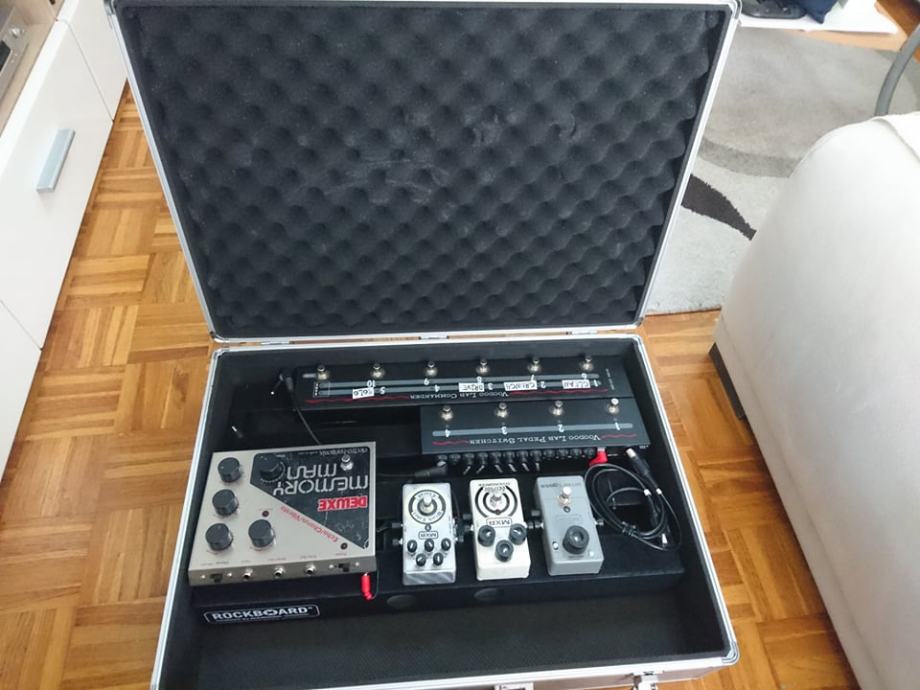 RockBoard Studio Pedalboard with Flight Case