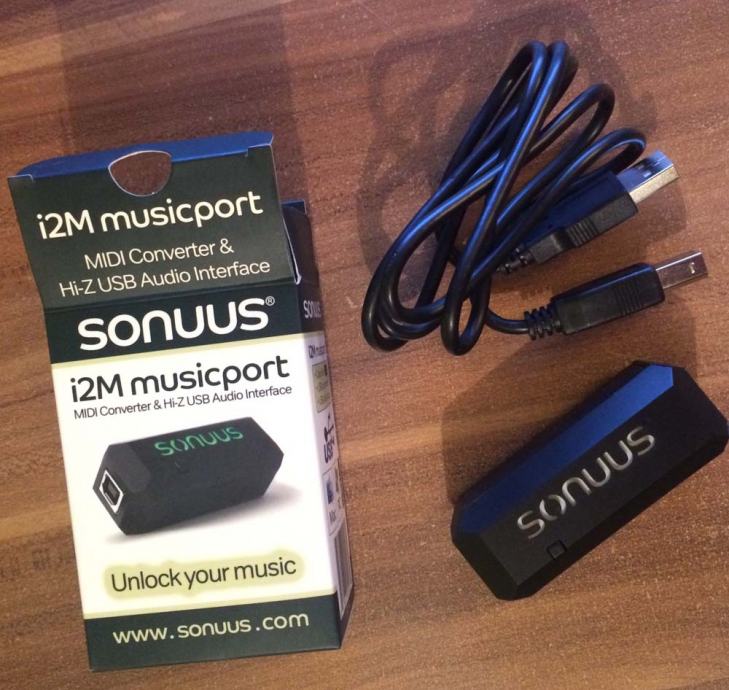 Sonus i3m MIDI Converter & Hi-Z audio interfejs za gitaru, bas i vokal