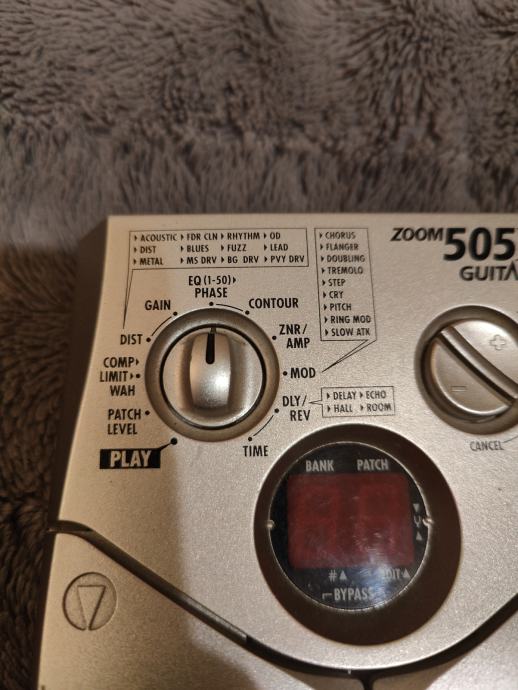 Zoom 505 II Multieffects Electric Guitar Pedal