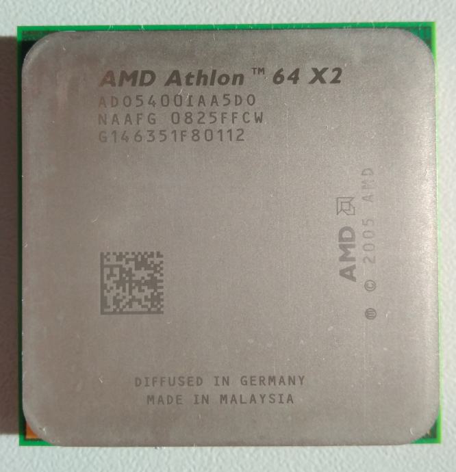AMD Athlon 64 x2 5400+ (2.8 GHz), AM2