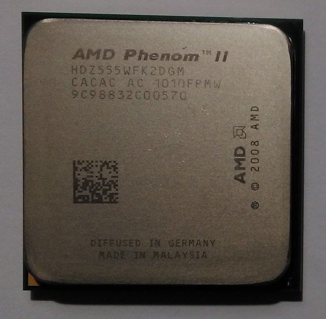 AMD Phenom II X2 555 BE - Unlocked Phenom X4 B55 = Phenom II X4 955 BE