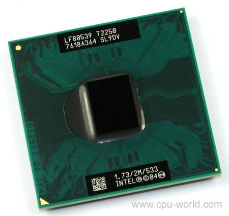 Mobilni procesori za laptope, Celeron, Pentium DualC