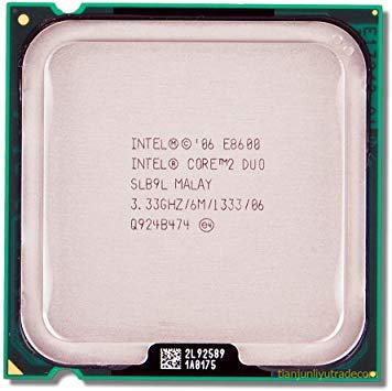 Intel Core 2 Duo E8600 processor 3.33 GHz, 6 MB cache, T. PASTA uklj.!