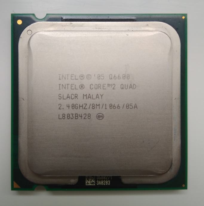 Intel core q6600. Intel Core 2 Quad q6600