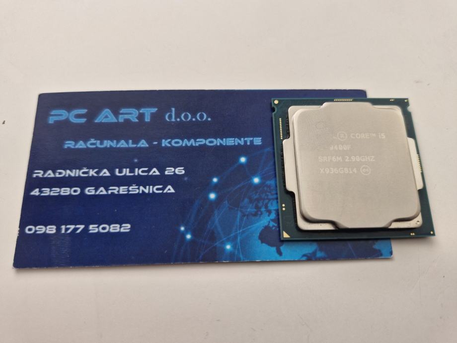 Intel Core i5 9400F, 6 x 2.90 GHz, Socket 1151 V2 - Račun / R1 / Jamst