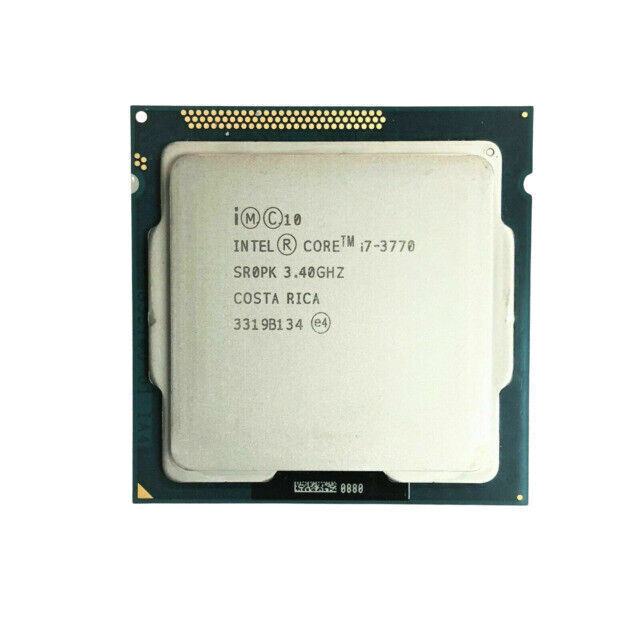 Intel Core I7 3770 Cpu 3.40 Ghz Intel Core i7 3770, 4 x 3.40 GHz, Socket 1155