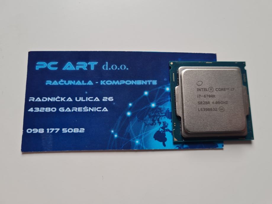 Intel Core i7 6700K, 4 x 4.00 GHz, Socket 1151 - Jamstvo / R1 / PDV