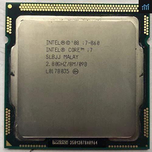 Intel Core i7-860 (8x 2.80GHz - 3.46GHz Turbo 8MB Cache) Socket 1156