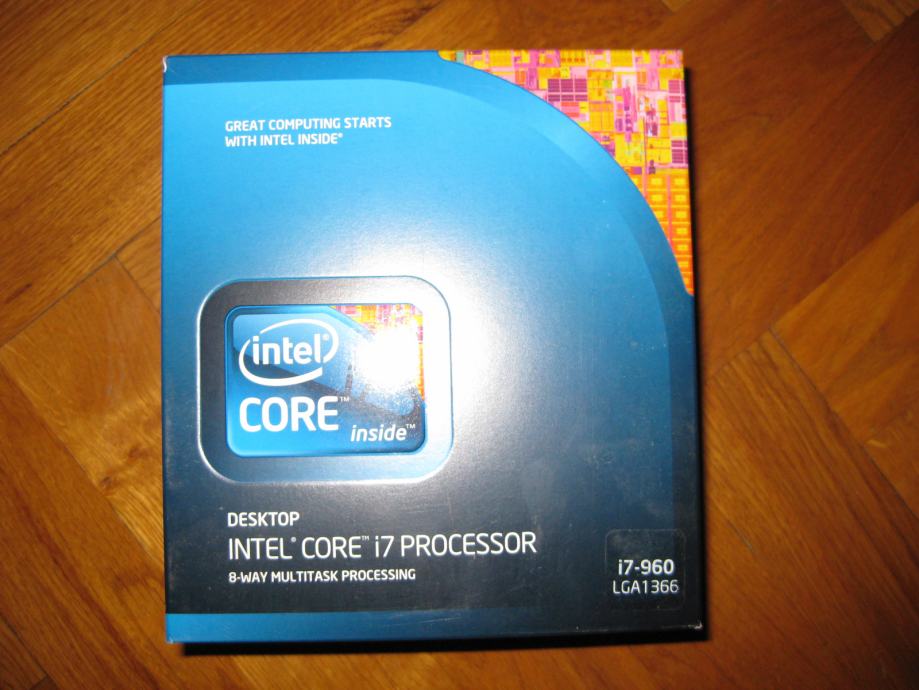 Intel Core i7 960 3.40GHz 8jezgre s matičnom pločom Asus s.1366 32RAM