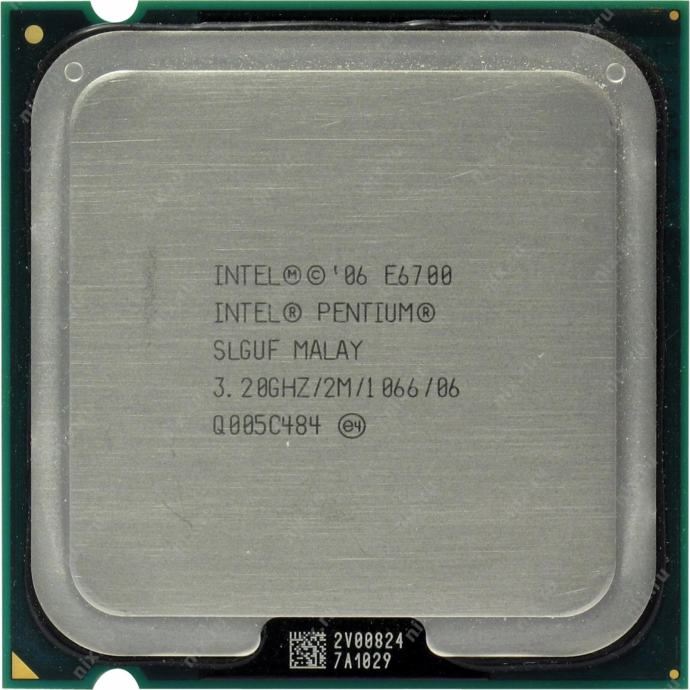 Intel Pentium Dual Core E6700 (2x 3.20GHz) SOCKET 775