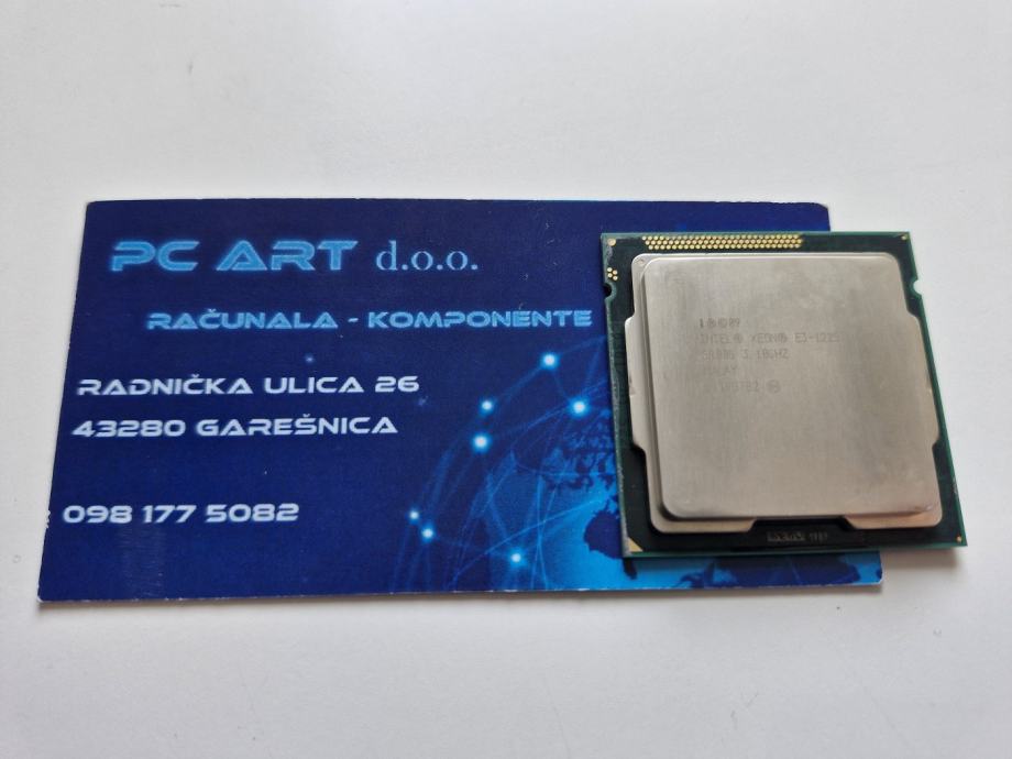 Intel Xeon E3-1225 (i5), 4 x 3.10 GHz, Socket 1155 - Račun / R1