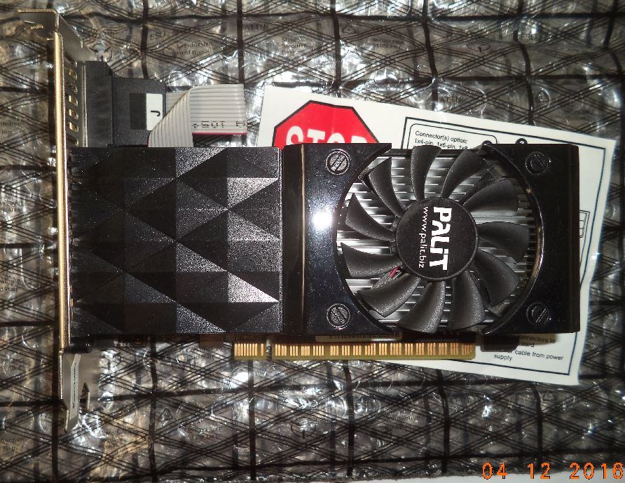 Palit GeForce GT 630 2GB 128-bit GDDR3 Low Profile PCI-E DX12 grafička