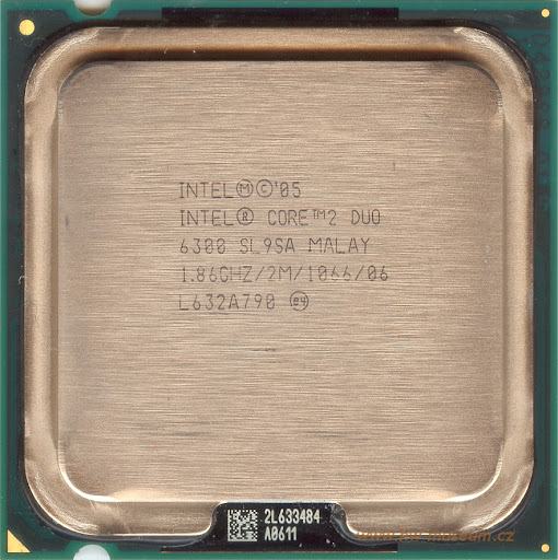 Procesor Intel Core 2 Duo E6300 @ 1.86 Ghz