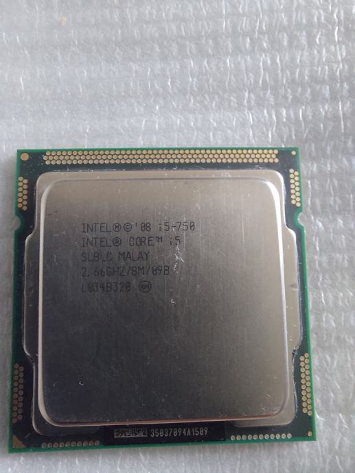 Procesor intel core I5-750  1156 socket   13 e