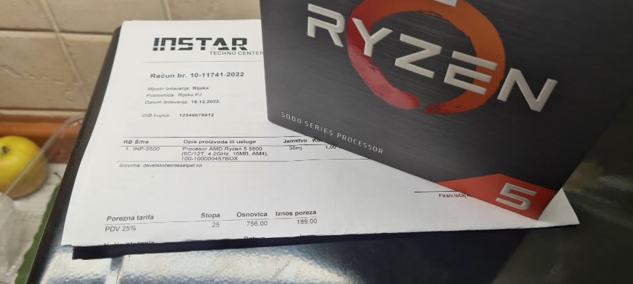AMD Ryzen 5 5500 - 3.6GHz - Processeur AMD