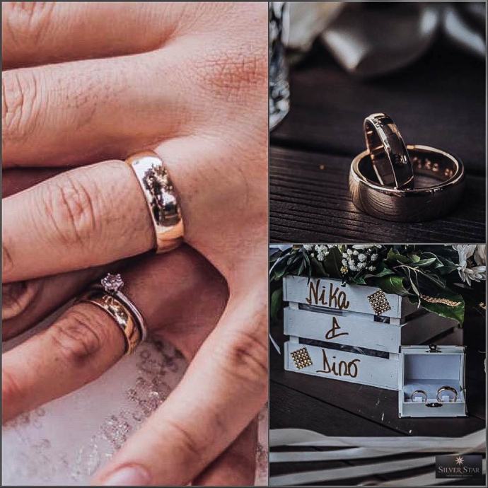 Vjenčano prstenje - Veliki izbor-  zlatni i srebrni prsteni •NOVO