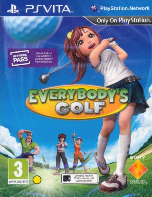 Everybody's Golf PS Vita