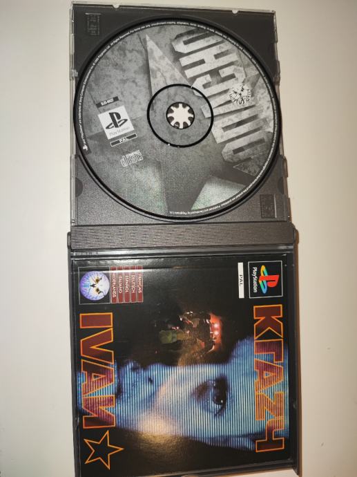 Jeu PS1 Krazy Ivan - Big Box (grosse Boîte) - Manque Une Notice - État Correct