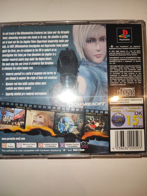 Parasite Eve 2 ps1