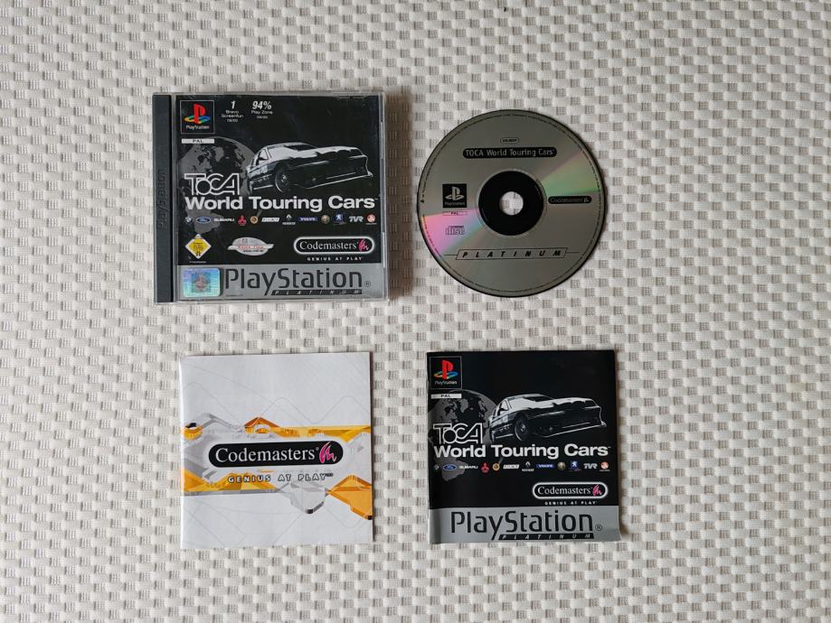 Toca World Touring Cars za Playsattion 1 PSX original