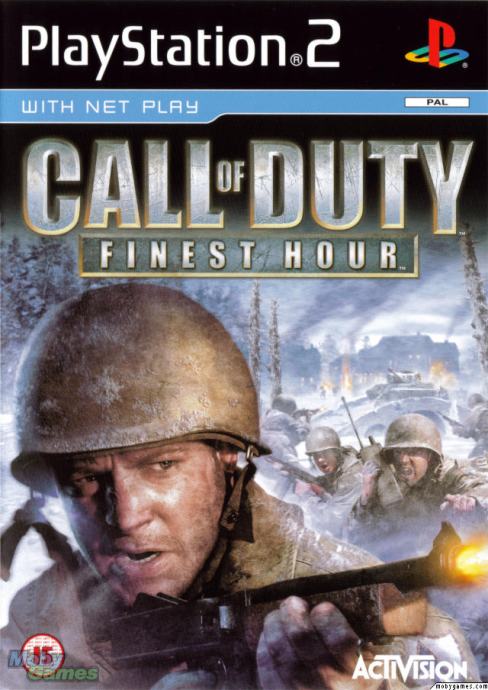 Call of Duty Finest Hour PS2 igra,novo u trgovini,račun
