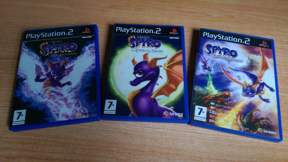 Legend of Spyro trilogija za PS2
