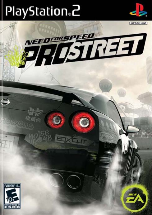 Need for Speed ProStreet PS2 igra,novo u trgovini,račun